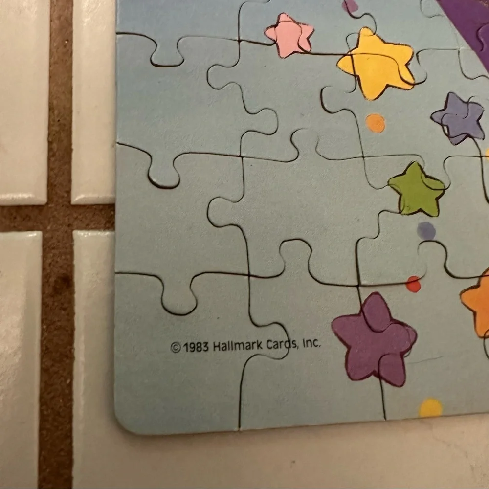 Vintage 1983 Rainbow Brite Colorful 100 piece Jigsaw Puzzle by Hallmark VGUVC